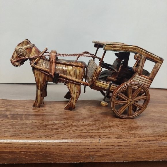 Vintage Philippines Handmade Passenger Transport Cart - Picture 3 of 9